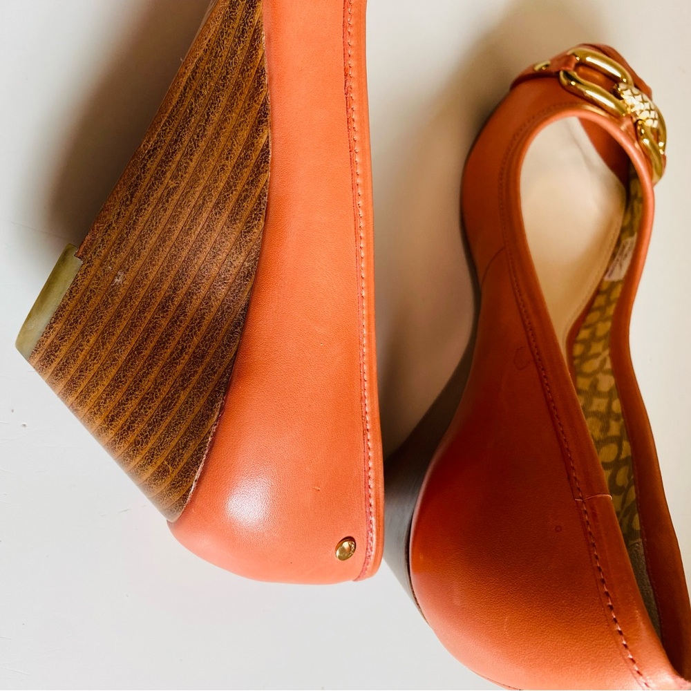 Coach wedge heels. Style: Shelby, Size 6.